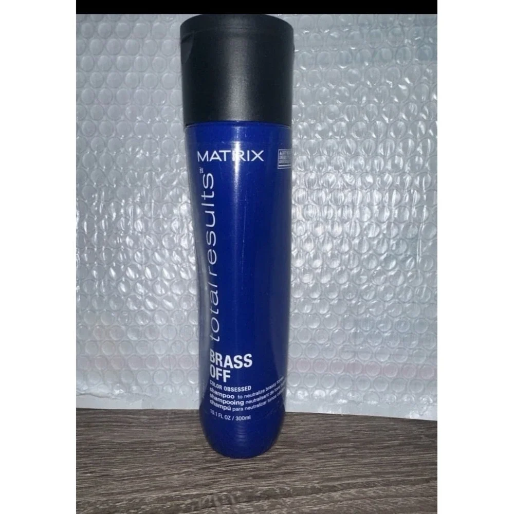 Matrix Total Results Brass Off Shampoo Blue Toning‎ Hair Care Neutralizing